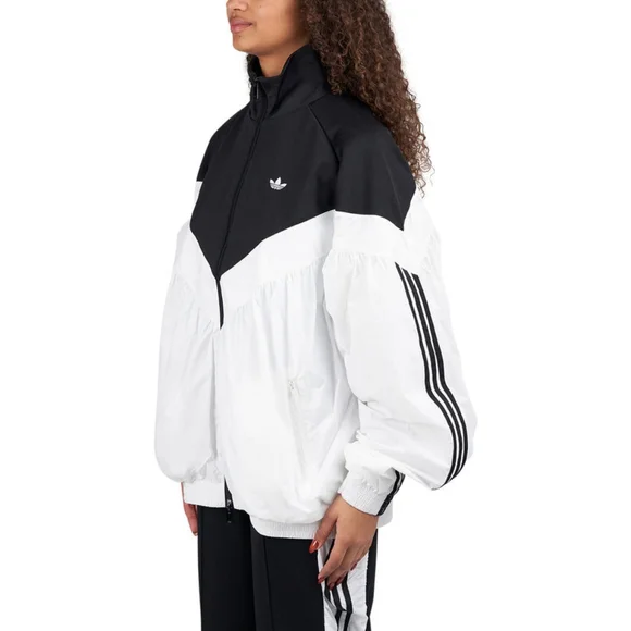 Adidas Originals R3CD Track Jacket Women's JZ6777 White Black
